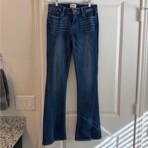 PAIGE Lou Lou Dark Blue Flare Jeans